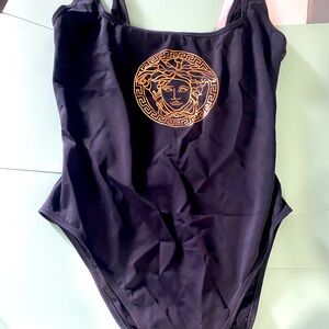 Versace size 3. Black one piece